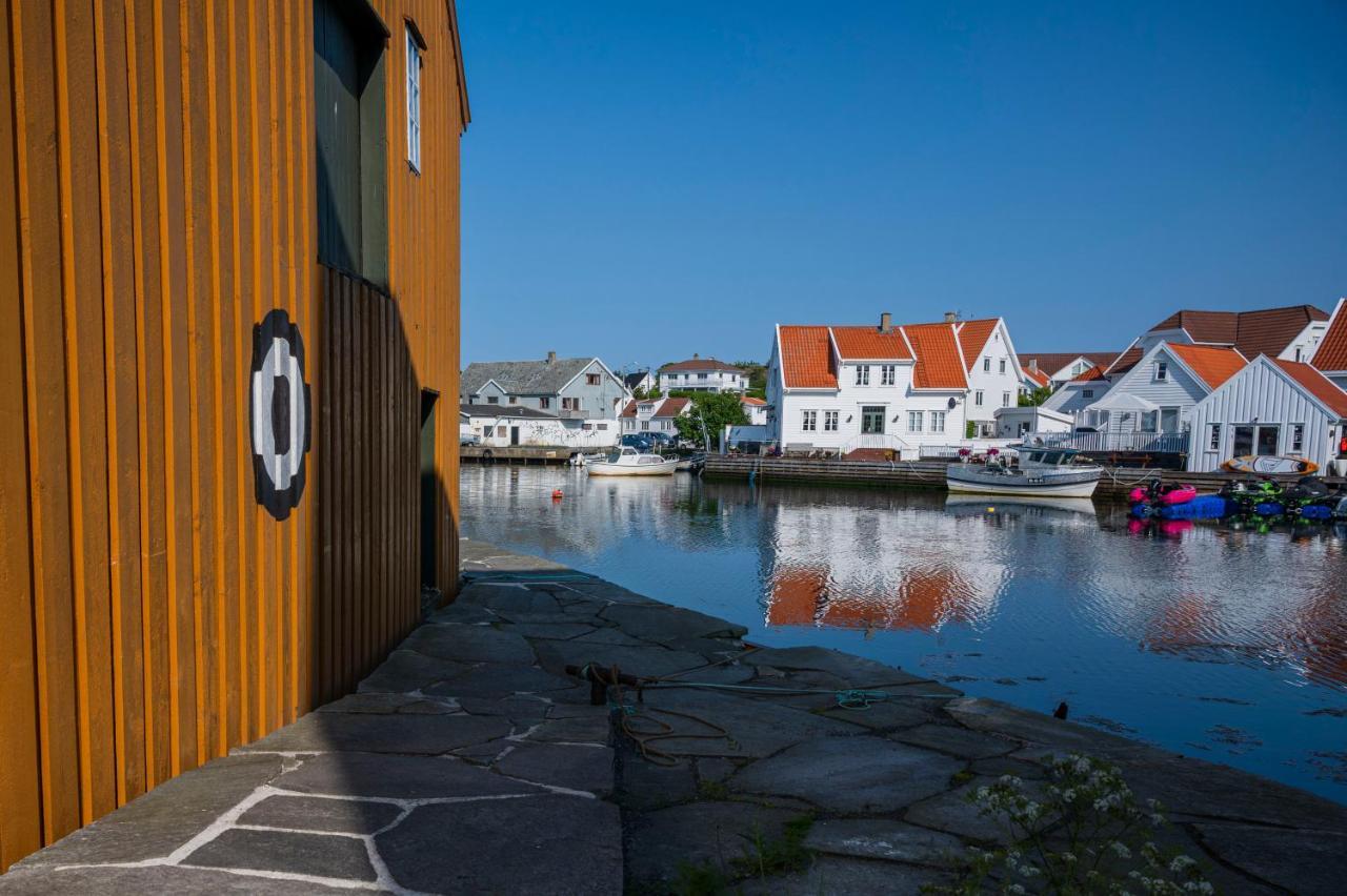 Idylliske Skudeneshavnアパートメント エクステリア 写真